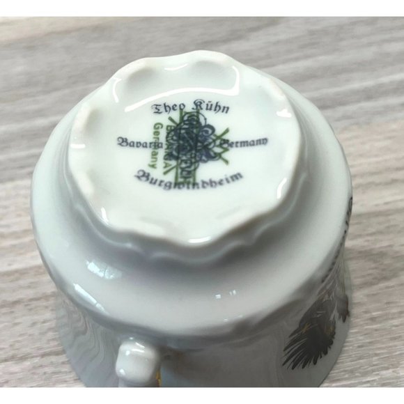 Theo Ruhn Demitasse Cup Coffee Mug Bavaria German Burgrothdheim Old Germany - Picture 2 of 9